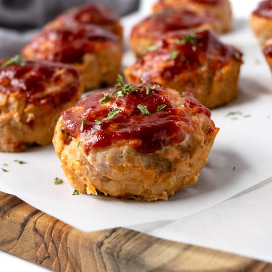 Turkey Meatloaf Muffins - Recipe photo by freshapron
