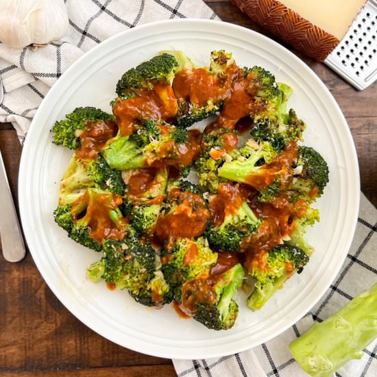Spicy Garlic Broccoli - Recipe photo by Spain on a Fork