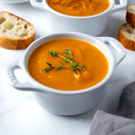 Honeynut Squash Soup - Recipe photo by freshapron