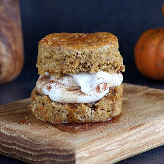 Gluten Free Pumpkin Scones - Recipe photo by glutenfreealchemist