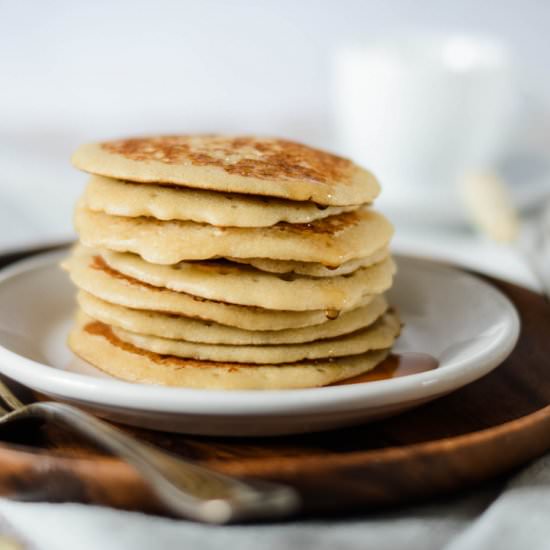Homemade Pancake Recipe - Recipe photo by zesttangerine