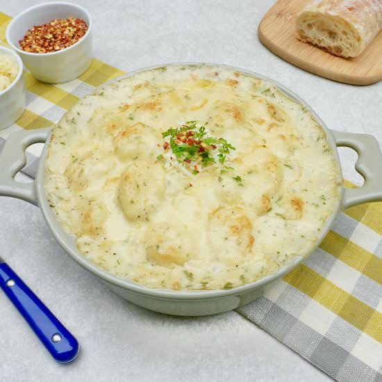 Cheesy Gnocchi Casserole - Recipe photo by anothertablespoon