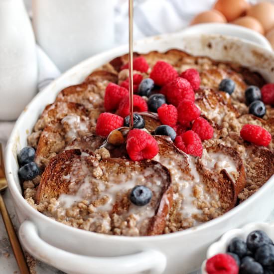 Cinnamon Roll French Toast Bake - Recipe photo by Ereese
