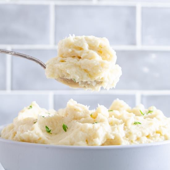 Easy Low Carb Mashed Celeriac - Recipe photo by YummyForAdam