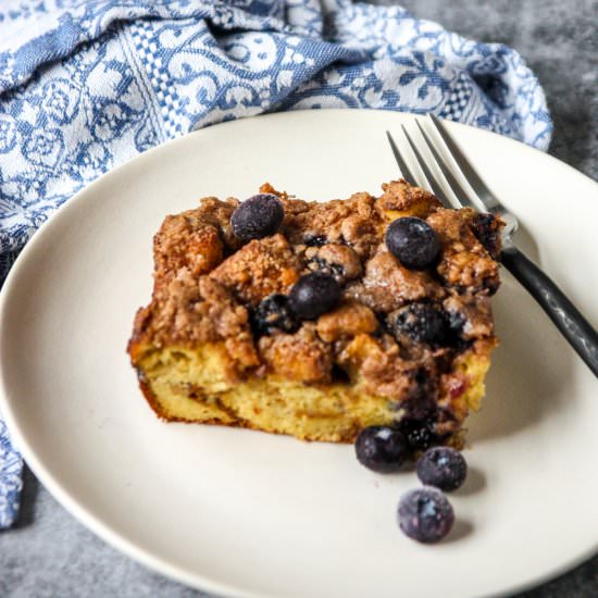 Brioche French Toast Casserole - Recipe photo by the food blog