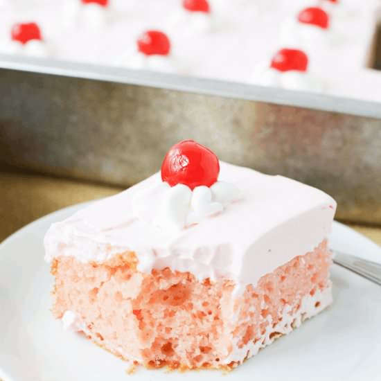 Cherry Chip Cake - Recipe photo by oursunnylives