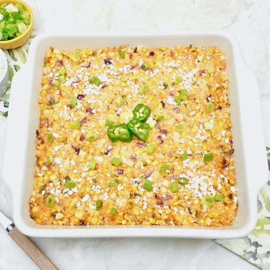 Mexican Street Corn Casserole - Recipe photo by anothertablespoon
