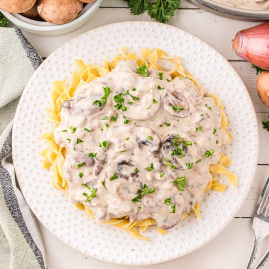 Turkey Stroganoff - Recipe photo by pumpkinnspice