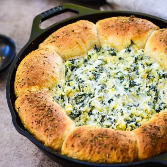 Spinach Artichoke Dip - Recipe photo by dudethatcookz
