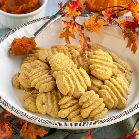 Pumpkin Pie Spritz Cookies - Recipe photo by Mycookiejourney