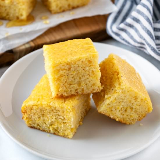 Honey Glazed Cornbread - Recipe photo by freshapron