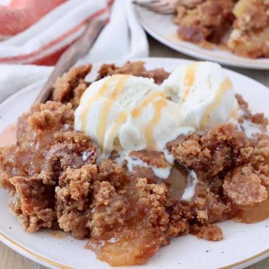 Caramel Apple Dump Cake - Recipe photo by Whitney Bond