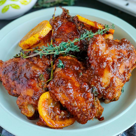 Honey Garlic Lemon Pepper Chicken - Recipe photo by Sheeba@gohealthy