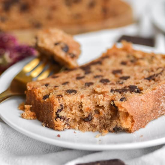 Vegan Cinnamon Chocolate Chip Bread - Recipe photo by earthly provisions