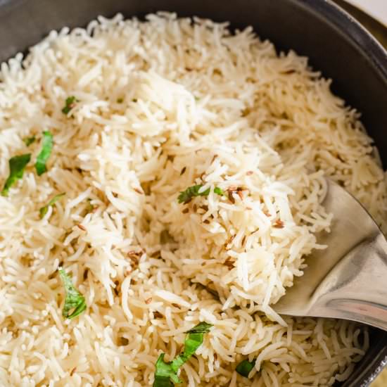 How to Make Ghee Rice - Recipe photo by tiffinandteaofficial