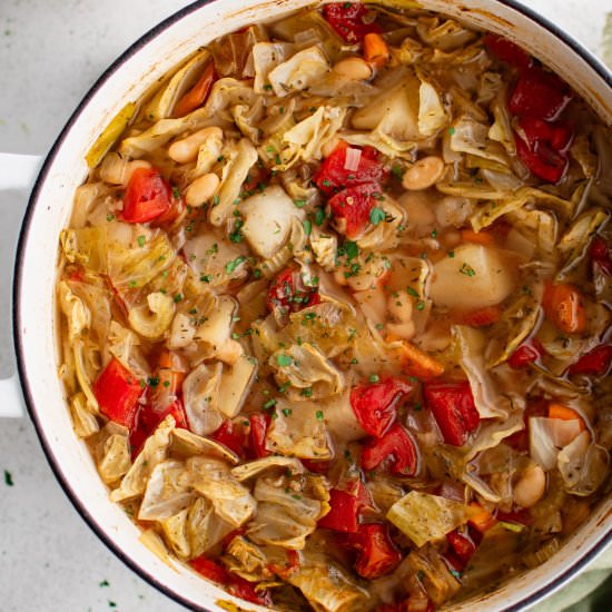 Cabbage Soup - Recipe photo by theforkedspoon