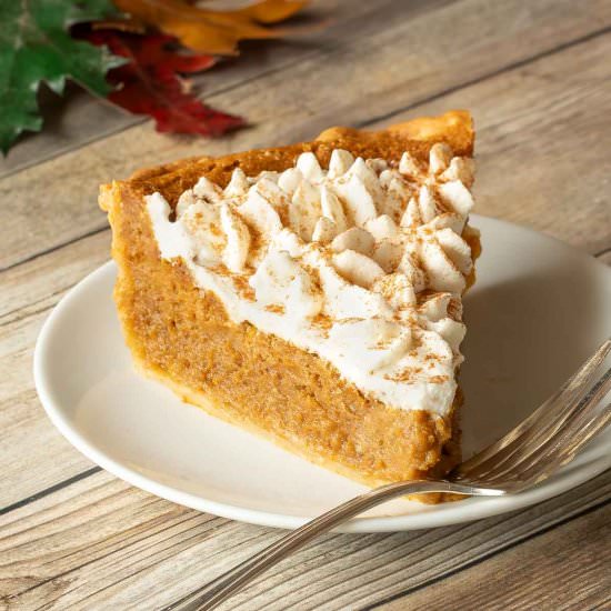 Pumpkin Chiffon Pie Recipe - Recipe photo by seasonedkitchen