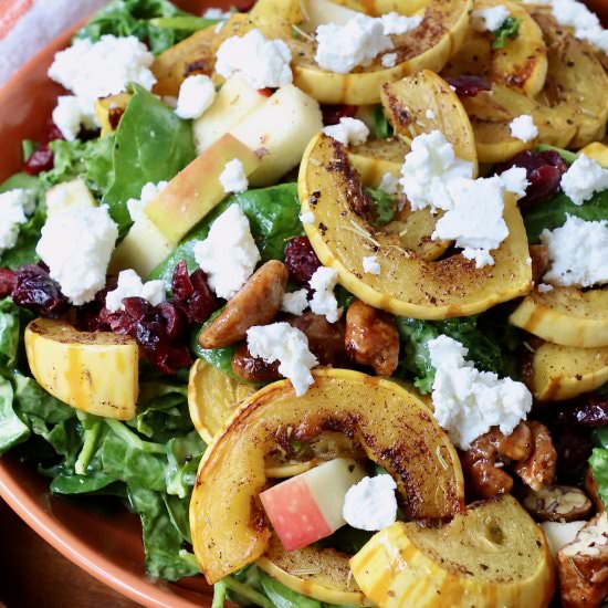 Delicata Squash Salad - Recipe photo by Whitney Bond