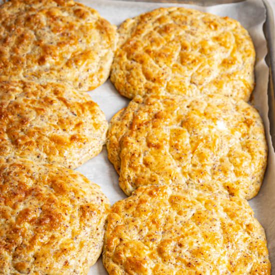 Keto Biscuits (Almond Flour Biscuit - Recipe photo by lowcarbafrica