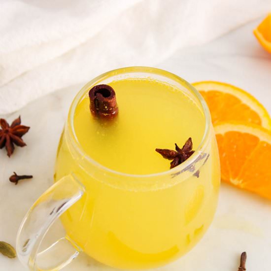 Orange Peel Tea - Recipe photo by plantbasedjess