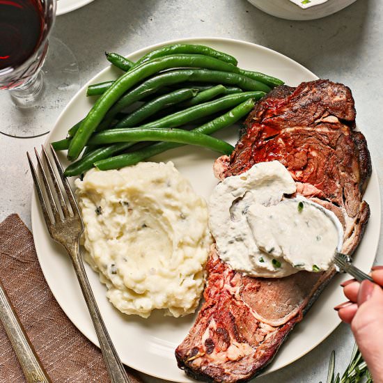 Traeger Smoked Prime Rib - Recipe photo by goodlifeeats