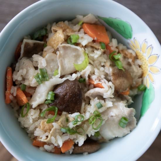 Pork and bamboo shoot rice - Recipe photo by foodmakesmehappy
