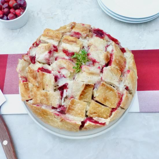 Cranberry Brie Pull Apart Bread - Recipe photo by anothertablespoon