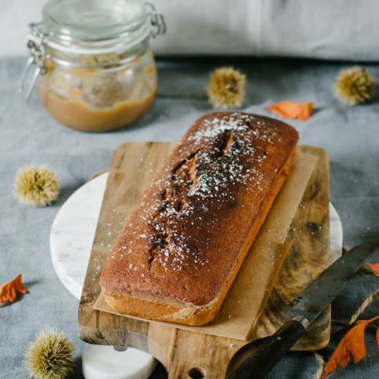 Chestnut Cream Cake Recipe - Recipe photo by zesttangerine