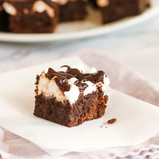Mississippi Mud Brownies - Recipe photo by thisbakinglifeblog