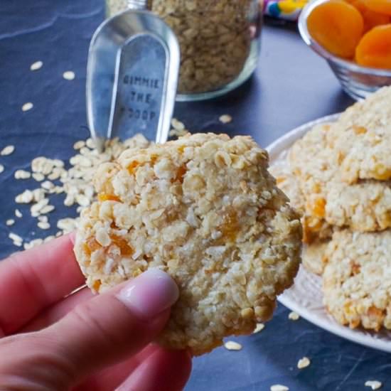 Oatmeal Apricot Cookies - Recipe photo by Food Meanderings