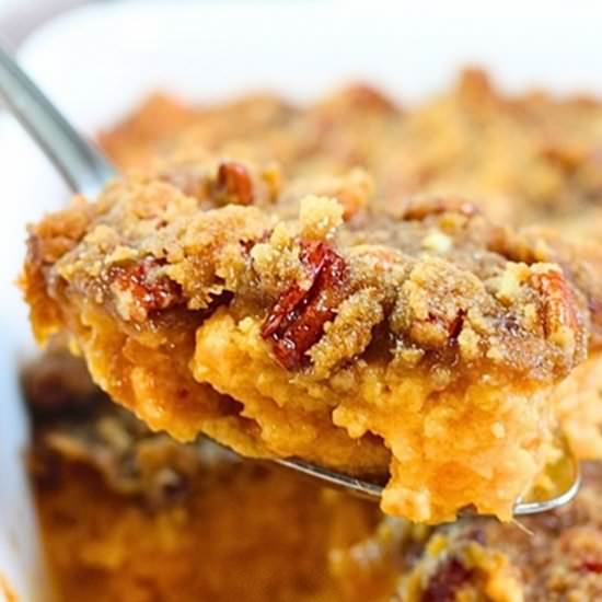 sweet potato casserole - Recipe photo by nowcookthis