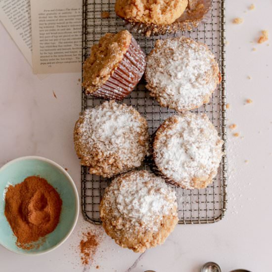 Apple crumble muffins - Recipe photo by vanillafrost4