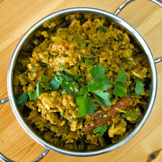 Chicken keema – easy minced chicken - Recipe photo by Taste of Asian Food