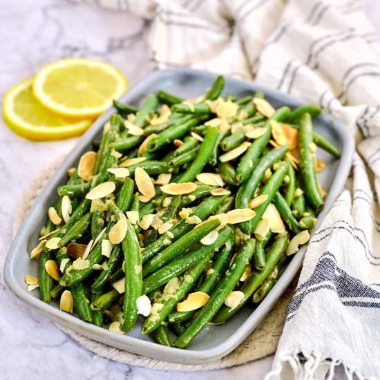 Green Beans Almondine - Recipe photo by lowcarbspark