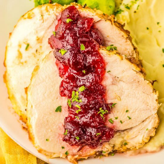 Slow Cooker Boneless Turkey Breast - Recipe photo by OnMyKidsPlate