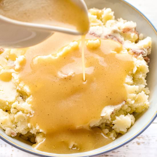 Low FODMAP Gravy - Recipe photo by goodnomshoney