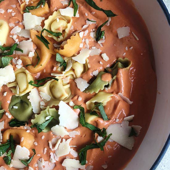 Sun-dried Tomato Cream Sauce - Recipe photo by notnotnutritious