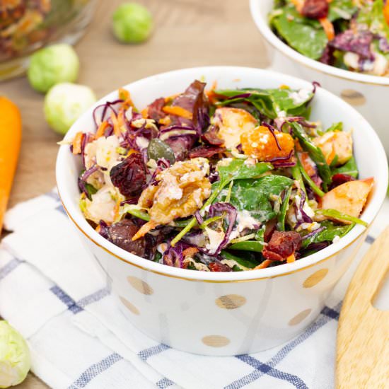 Autumn salad - Recipe photo by mecooks.com