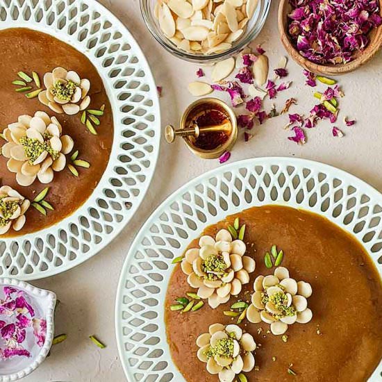 Persian Halva Recipe - Recipe photo by yummynotes