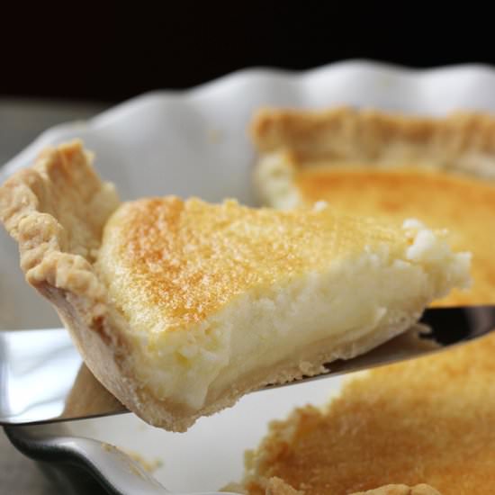 Dot's lemon sponge pie - Recipe photo by Food Gal