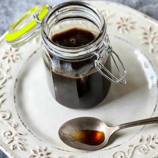 Gingerbread Syrup - Recipe photo by the food blog