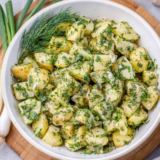 HERBED POTATO SALAD - Recipe photo by healthyfitnessmeals