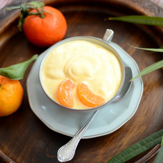 Mango and Tangerine Frozen Yogurt - Recipe photo by zesttangerine