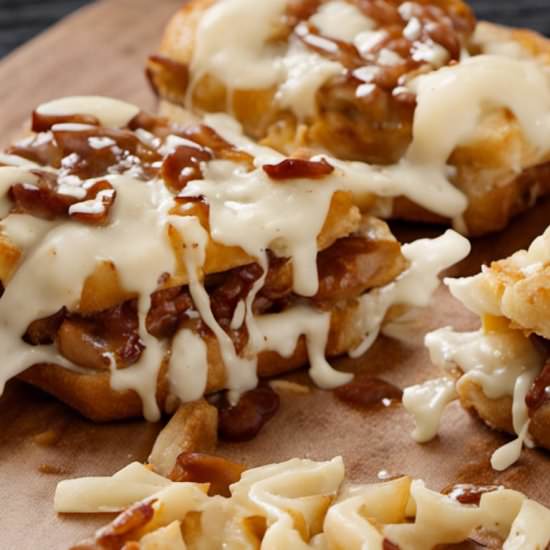 Poutine Pizza Sliders - Recipe photo by yourgourmetguru