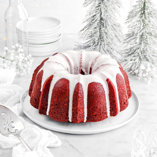 Red Velvet Bundt Cake - Recipe photo by bakerstable