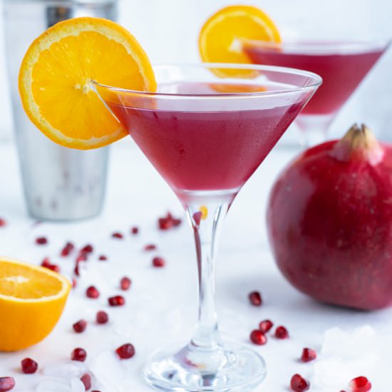 Best Pomegranate Martini - Recipe photo by EvolvingTable