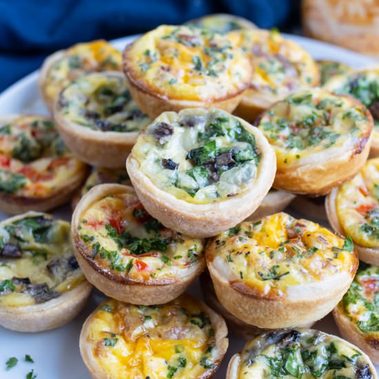 Mini Quiche Recipe - Recipe photo by EvolvingTable