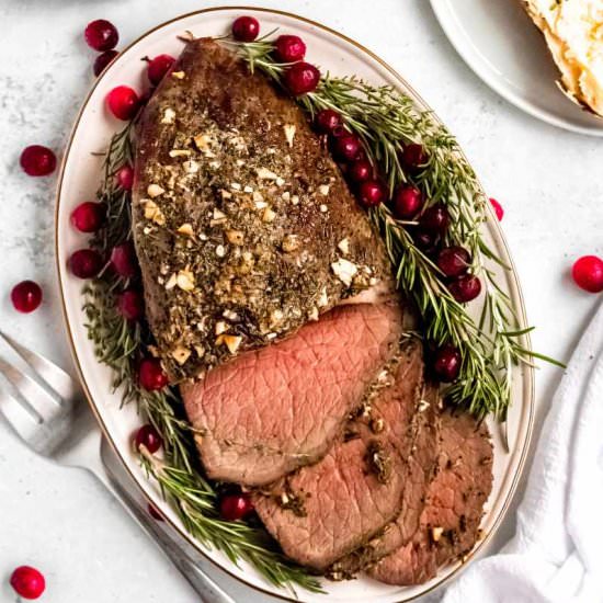 Roast Beef Recipe - Recipe photo by wholefully