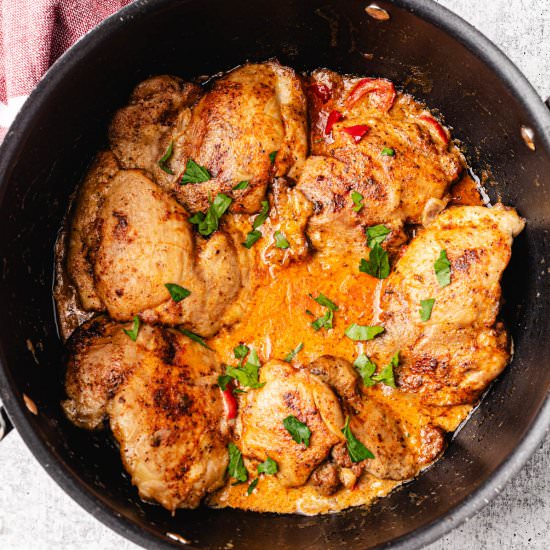 Keto Chicken Thigh Recipe - Recipe photo by lowcarbafrica