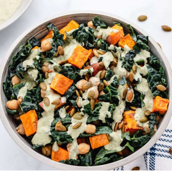 Tahini Chickpea Bowl - Recipe photo by Three Little Chickpeas